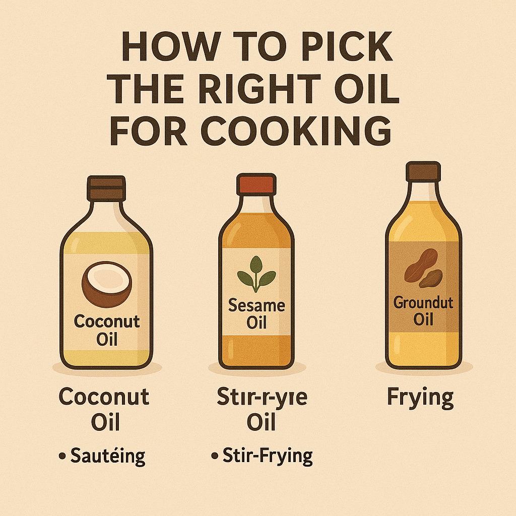 How to Pick the Right Oil for Your Cooking